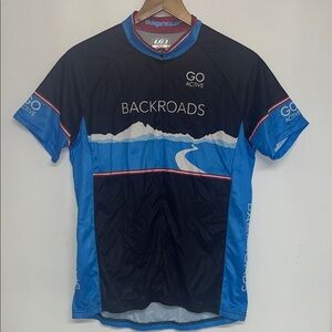 LG Louis Garneau Backroads GO Active Cycling Jersey Women’s XL Like New #bike